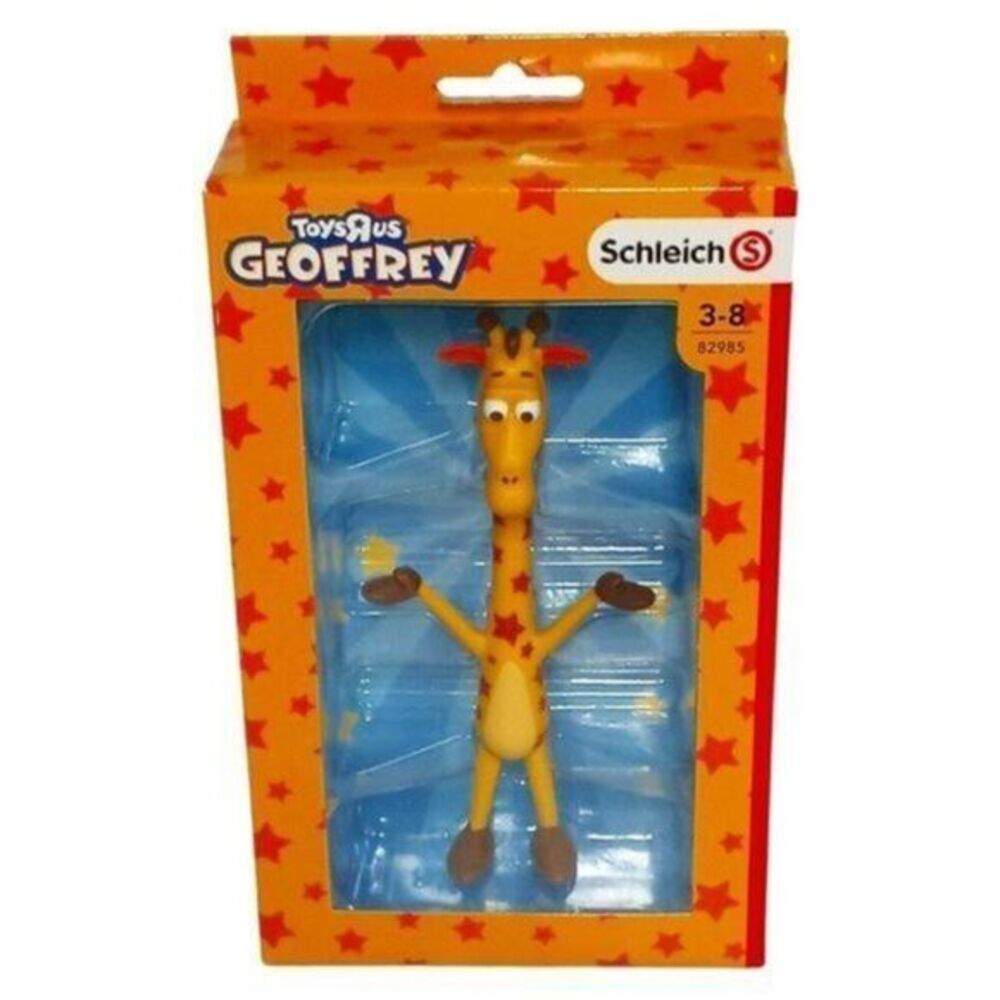 Schleich Geoffrey the Giraffe Toys "R" Us‎ - Mascot 6" Vinyl Figure Retired! New